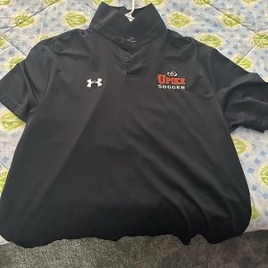 Black UA polo lightweight